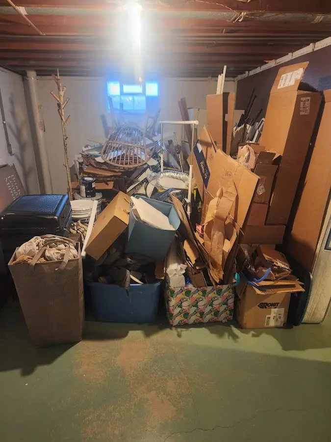 Roll-off dumpster container at job site for Construction Dumpster Rental in Nashville